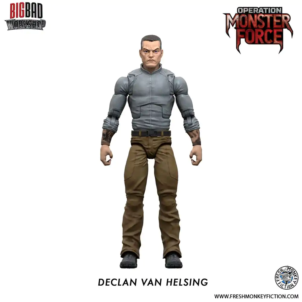 Operation: Monster Force 1/12 Declan Van Helsing akciófigura 15 cm termékfotó