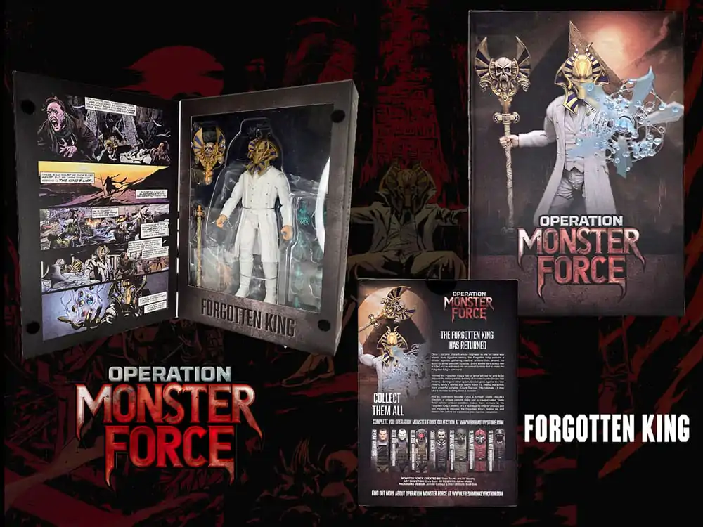 Operation: Monster Force 1/12 Forgotten King akciófigura 15 cm termékfotó