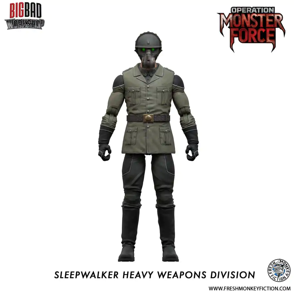 Operation: Monster Force 1/12 Sleepwalker Heavy Weapons Division akciófigura 15 cm termékfotó