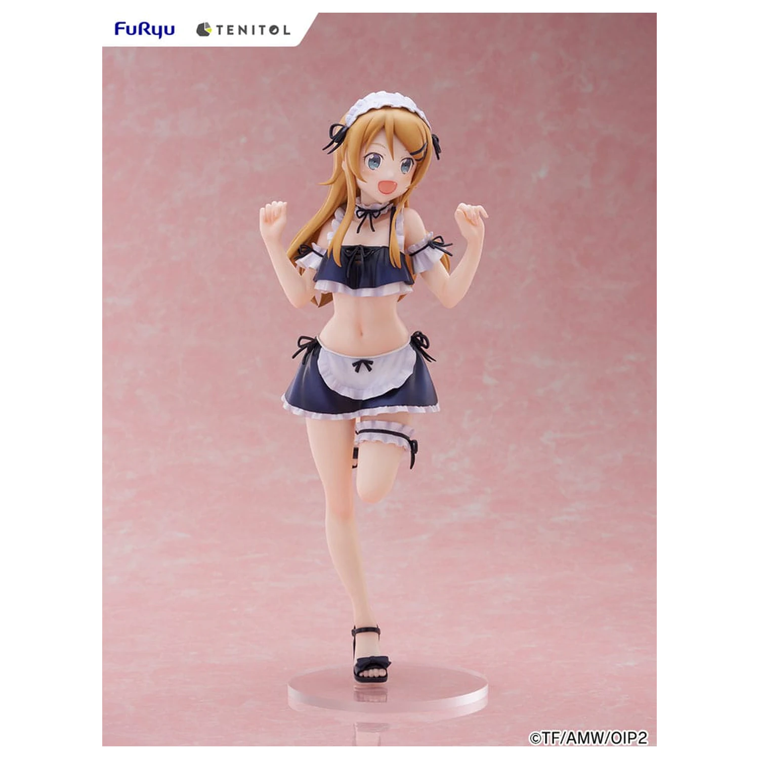 Ore no Imouto ga Konna ni Kawaii Wake ga Nai. Tenitol Tall Kousaka Kirino swimsuits maid Ver. PVC szobor figura 30 cm  termékfotó