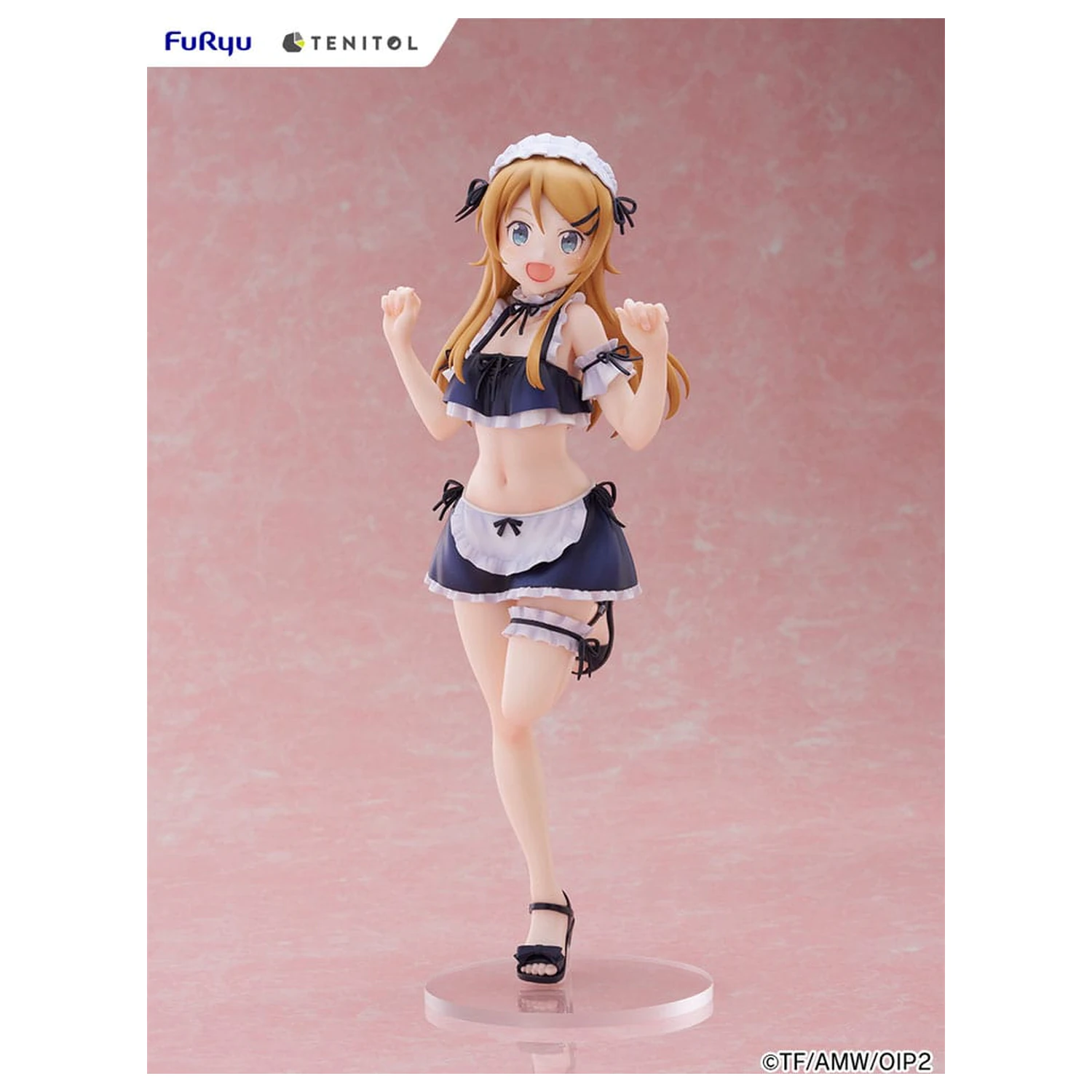 Ore no Imouto ga Konna ni Kawaii Wake ga Nai. Tenitol Tall Kousaka Kirino swimsuits maid Ver. PVC szobor figura 30 cm  termékfotó