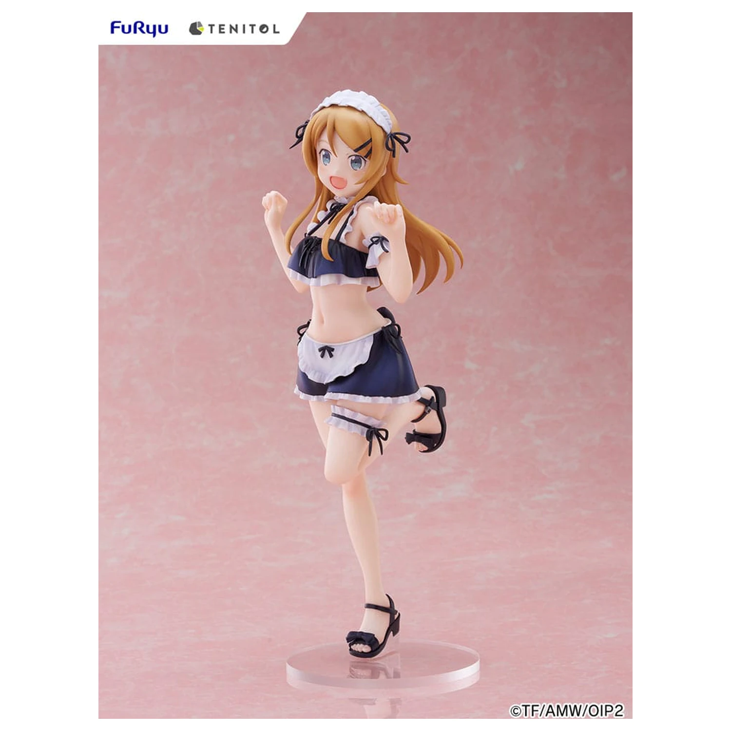 Ore no Imouto ga Konna ni Kawaii Wake ga Nai. Tenitol Tall Kousaka Kirino swimsuits maid Ver. PVC szobor figura 30 cm  termékfotó