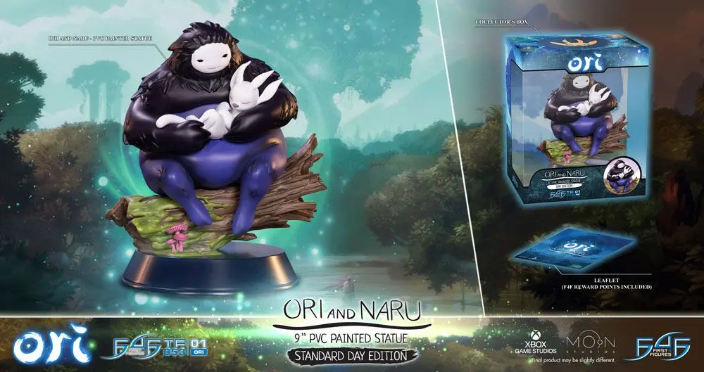 Ori and the Blind Forest Ori & Naru Standard Day Edition PVC szobor figura 22 cm termékfotó