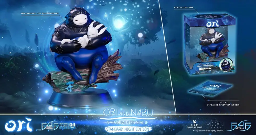 Ori and the Blind Forest Ori & Naru Standard Night Edition PVC szobor figura 22 cm termékfotó