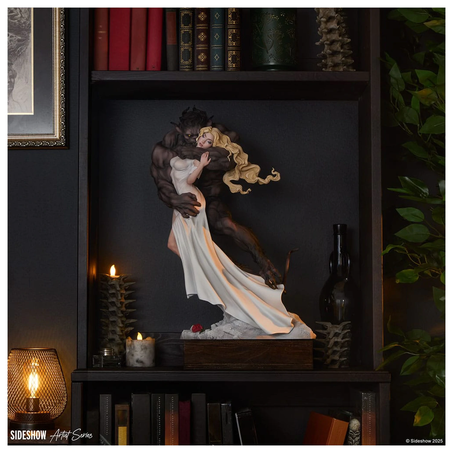 Original Artist Series Beauty and the Beast by Maria Panfilova szobor figura 46 cm termékfotó
