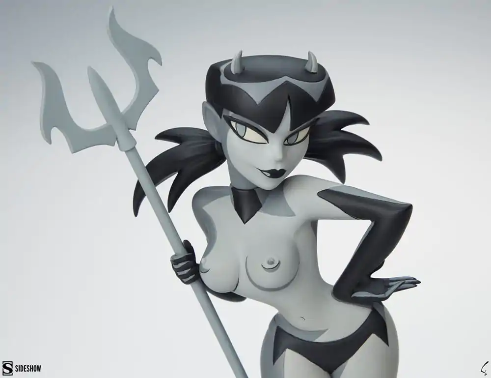 Original Artist Series Statue Devil Girl (Black and White Variant) 30 cm termékfotó