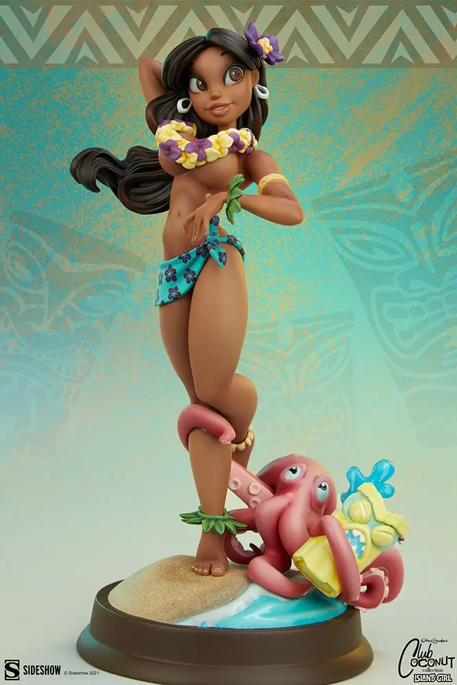 Original Artist Series Island Girl by Chris Sanders szobor figura 30 cm termékfotó