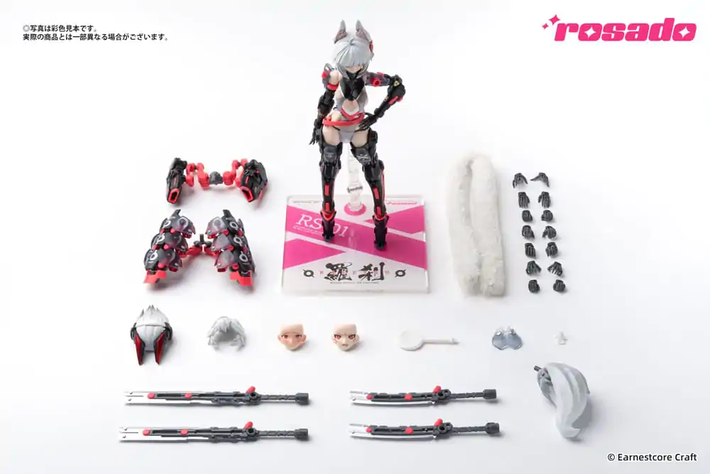 Original Character 1/10 Rosado Project RS-01 Rasetsu Sekiko akciófigura 18 cm termékfotó