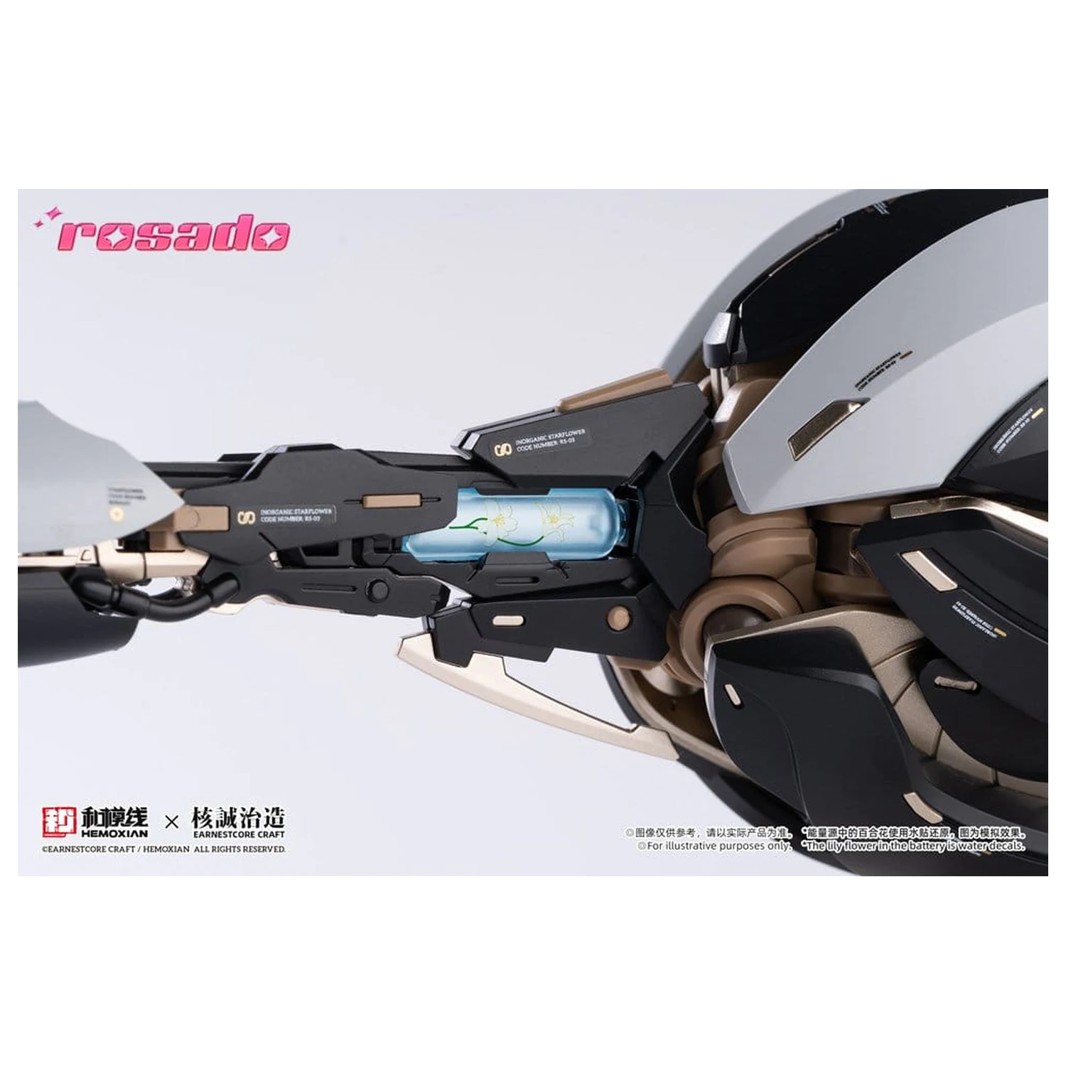 Original Character 1/10 Rosado Project RS-03 Starflower Lily MK3 Műanyag modell készlet 20 cm termékfotó