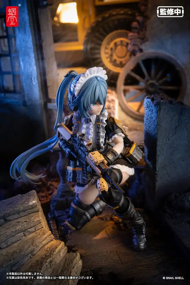 Original Character 1/12 RA-02 Tactical Maid Kazune Tokiwa akciófigura 16 cm termékfotó