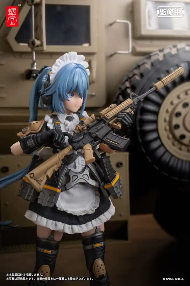 Original Character 1/12 RA-02 Tactical Maid Kazune Tokiwa akciófigura 16 cm termékfotó