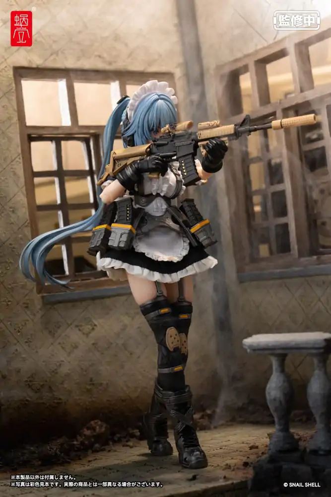 Original Character 1/12 RA-02 Tactical Maid Kazune Tokiwa akciófigura 16 cm termékfotó