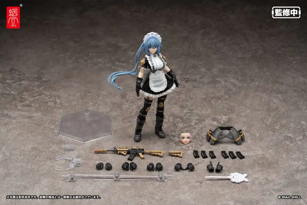 Original Character 1/12 RA-02 Tactical Maid Kazune Tokiwa akciófigura 16 cm termékfotó