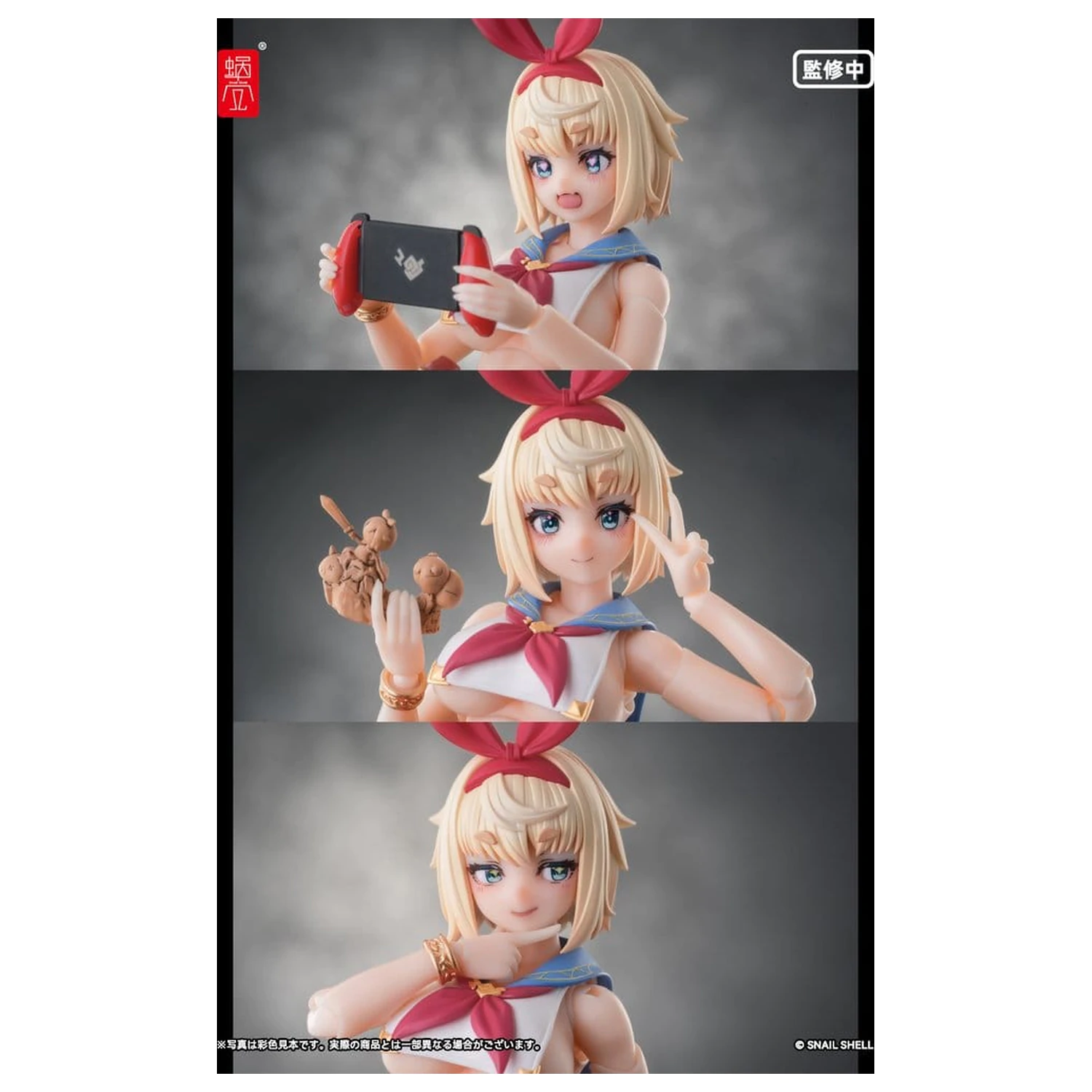 Original Character 1/12 RPGEX-06 Adventurer Snail akciófigura 15 cm termékfotó