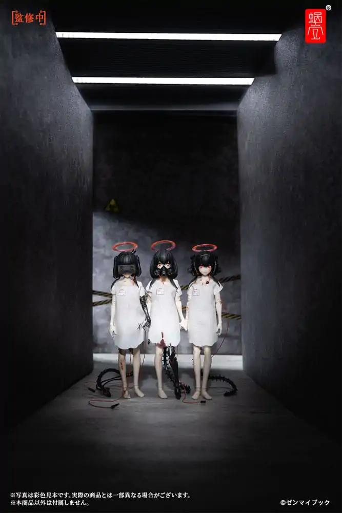 Original Character 1/12 Three Wise Monkeys See no Evil, Hear no Evil, Speak no Evil Premium Set akciófigura csomag 14 cm termékfotó
