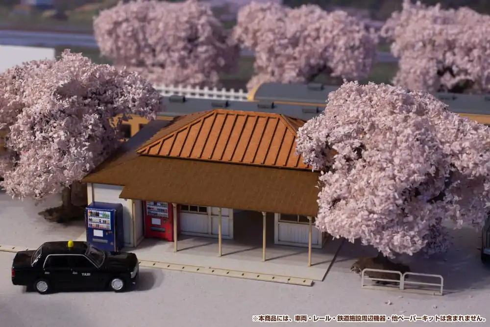 Original Character 1/150 Anitecture Station (Kominato Railway) papír modell készlet 3 cm termékfotó