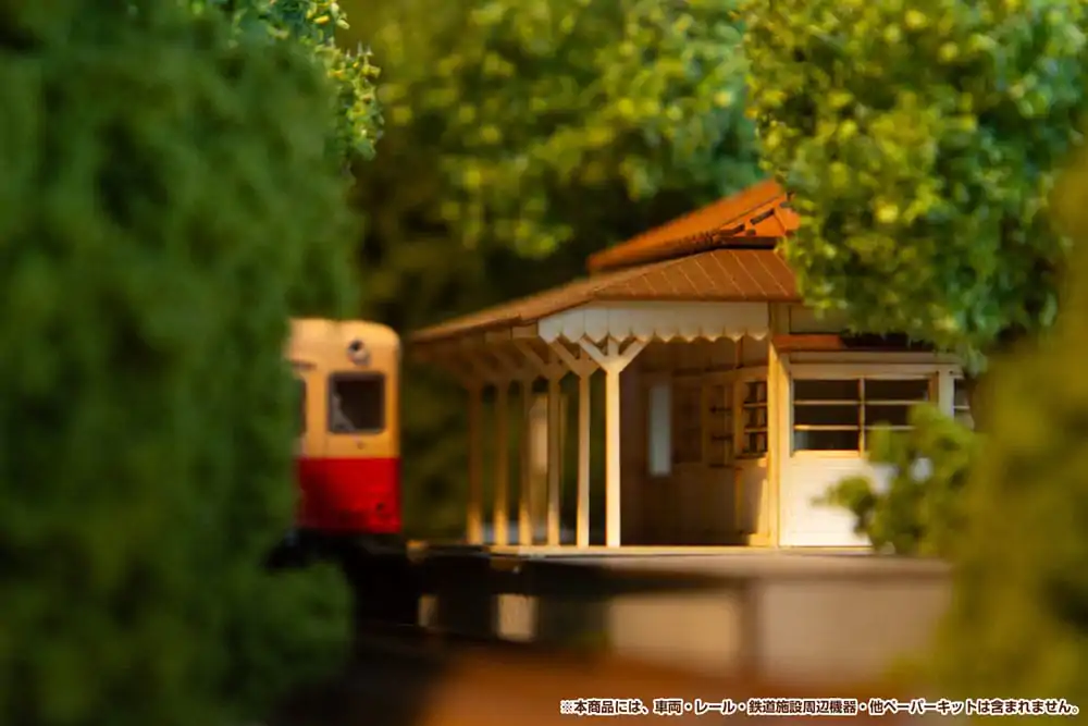 Original Character 1/150 Anitecture Station (Kominato Railway) papír modell készlet 3 cm termékfotó
