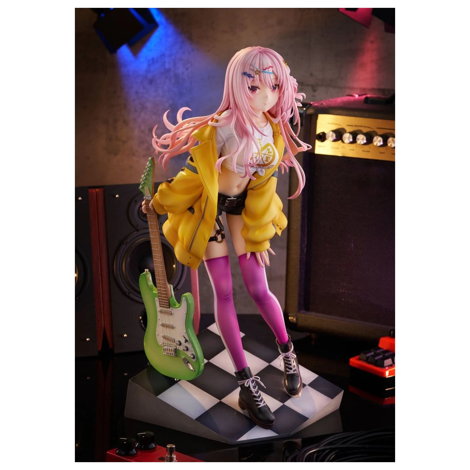 Original Character 1/3.5 LimeLight Lemonade Jam Ena Harumi AmiAmi PVC figura Limitált kiadás 48 cm termékfotó