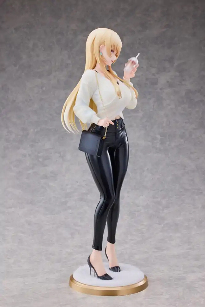 Original Character 1/4 Aoi Koigakubo Illustrated by Fujiko Leather Pants Deluxe Edition szobor figura 42 cm termékfotó