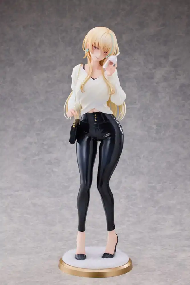 Original Character 1/4 Aoi Koigakubo Illustrated by Fujiko Leather Pants Deluxe Edition szobor figura 42 cm termékfotó