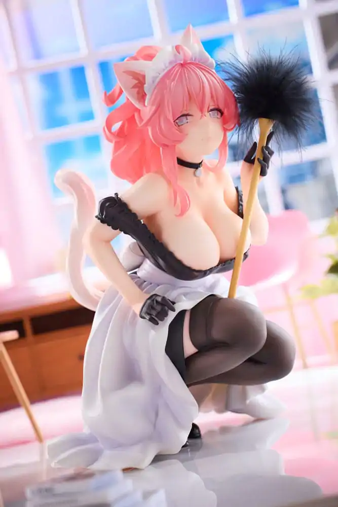 Original Character 1/4 Cat´s Thought Maid Cat Mochan PVC szobor figura 24 cm termékfotó