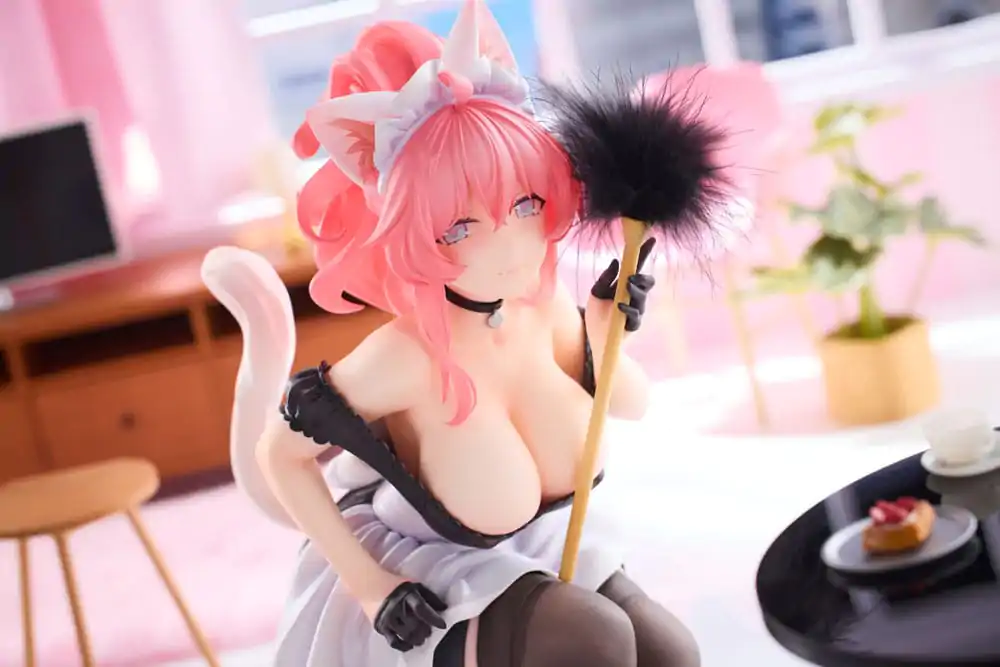 Original Character 1/4 Cat´s Thought Maid Cat Mochan PVC szobor figura 24 cm termékfotó