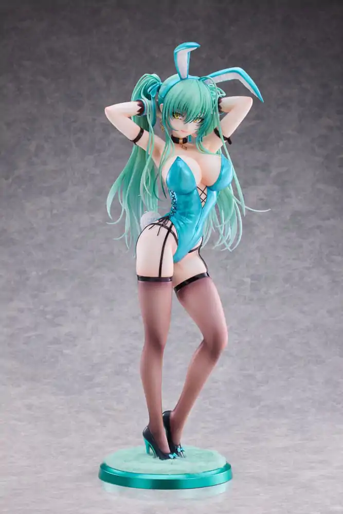 Original Character 1/4 Green Twin Tail Bunny-chan PVC szobor figura 43 cm termékfotó