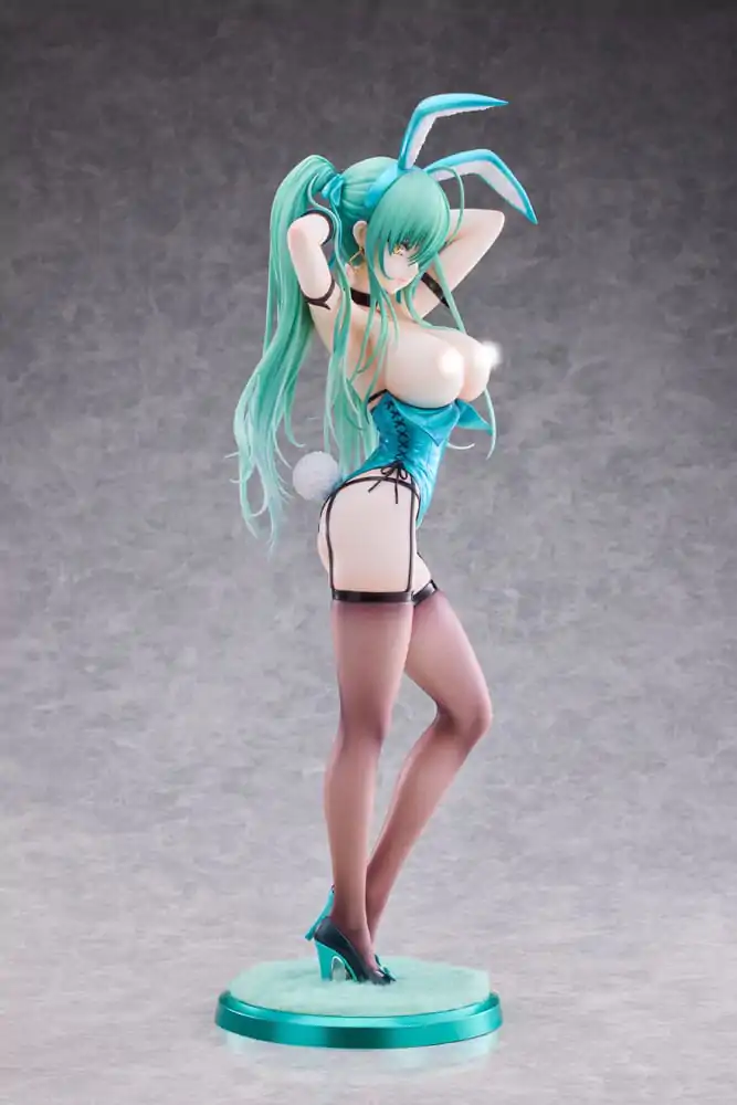 Original Character 1/4 Green Twin Tail Bunny-chan PVC szobor figura 43 cm termékfotó