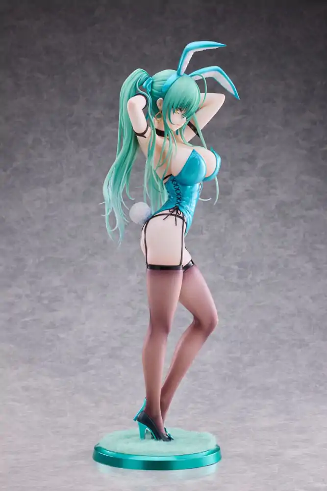 Original Character 1/4 Green Twin Tail Bunny-chan PVC szobor figura 43 cm termékfotó