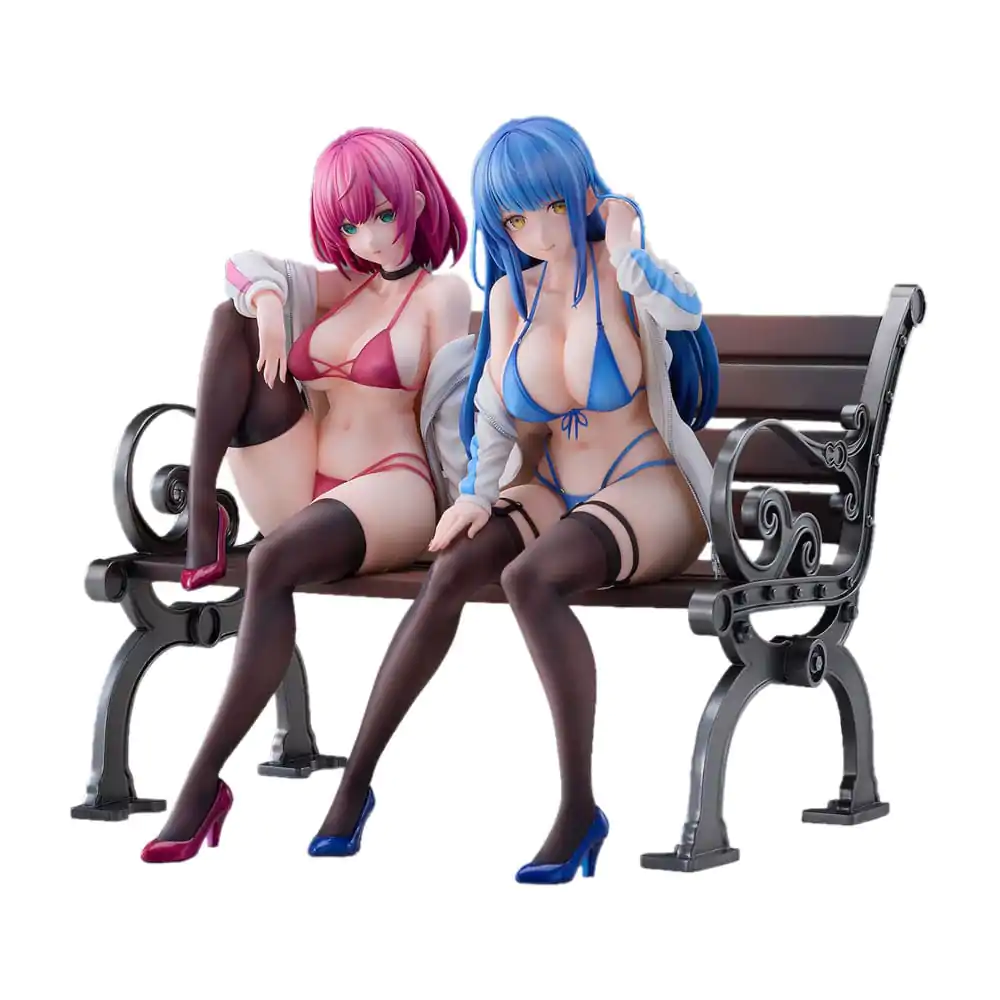 Original Character 1/4 Mary &amp; Ellie PVC szobor figura 28 cm termékfotó