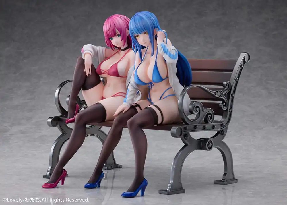Original Character 1/4 Mary &amp; Ellie PVC szobor figura 28 cm termékfotó
