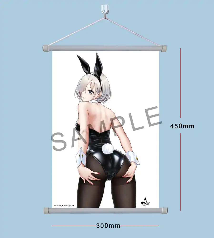 Original Character 1/4 Mihiro Sashou Bunny Girl Deluxe Edition PVC szobor figura 42 cm termékfotó