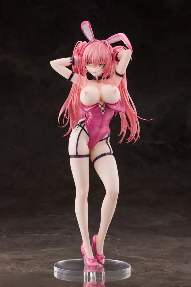 Original Character 1/4 Pink Twintail Bunny-chan PVC szobor figura 43 cm termékfotó