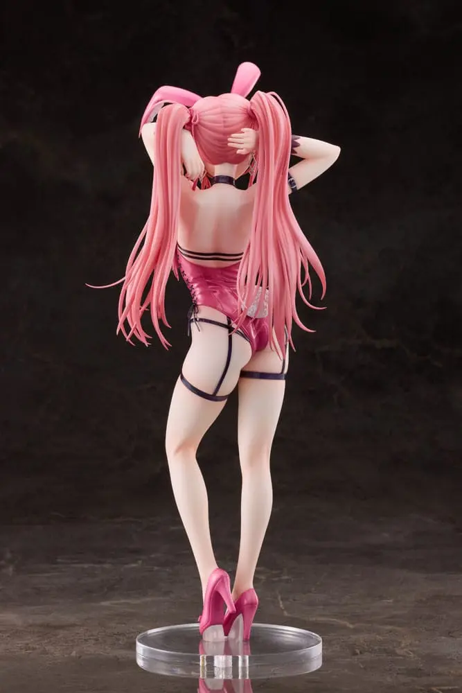 Original Character 1/4 Pink Twintail Bunny-chan PVC szobor figura 43 cm termékfotó