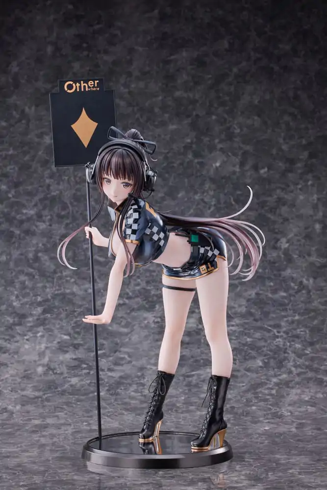 Original Character 1/4 Racing Girl Kurumizawa PVC szobor figura 43 cm termékfotó