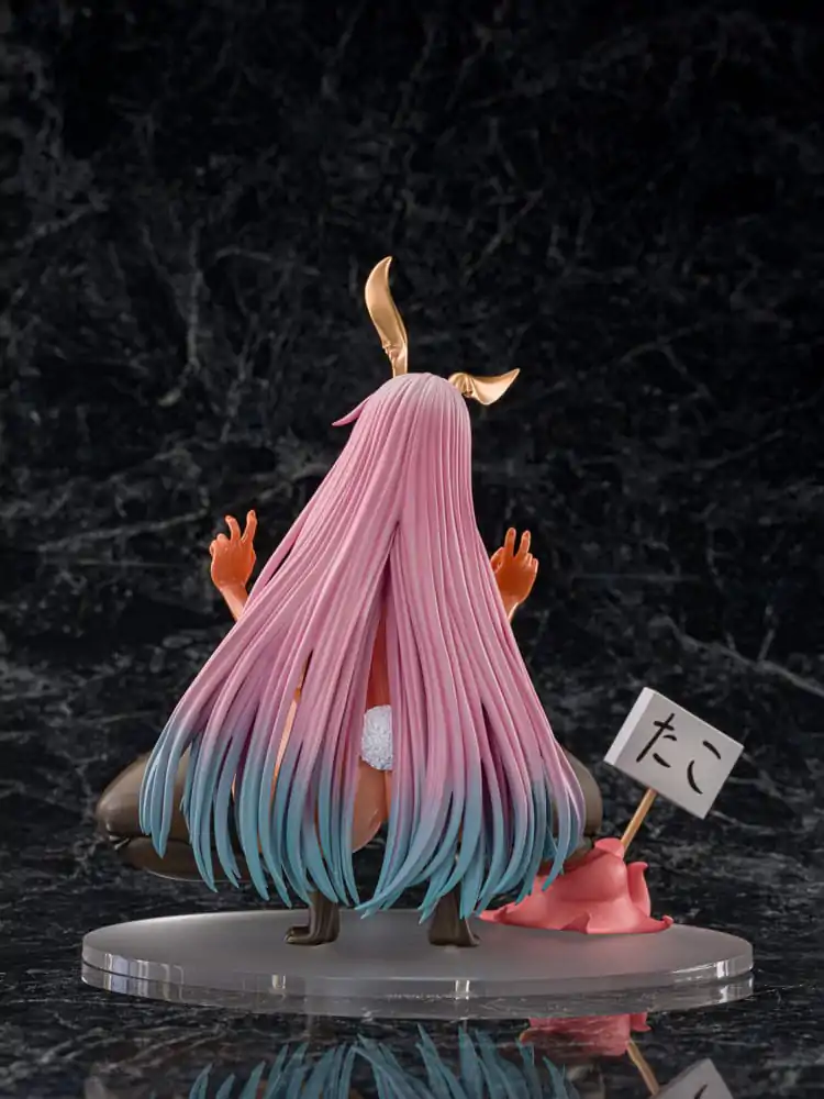 Original Character 1/5.5 Pink Hair-chan Kuro Gal Ver. Original Illustration by NeneneG szobor figura 21 cm termékfotó