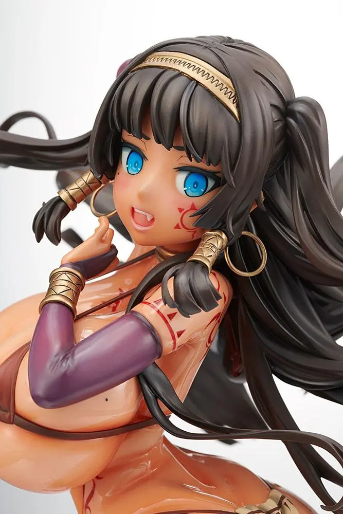 Original Character PVC Statue 1/5 Dai Kasshoku Jidai Shahana Naana Wet Glossy Skin Ver. 23 cm termékfotó