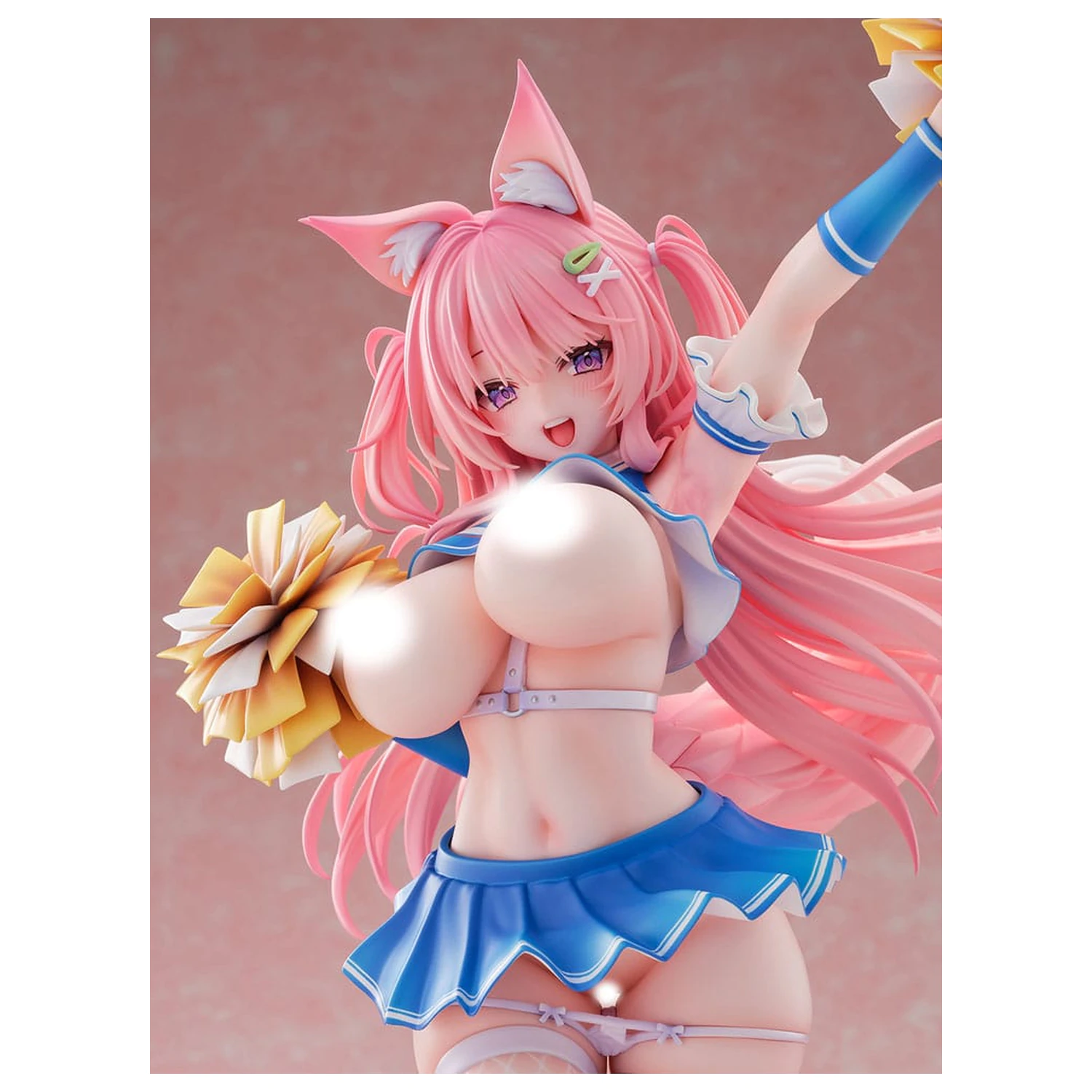 Original Character 1/5 Kemomimi Cheer Girl illustration by Yatanuki Kei DX Version szobor figura 35 cm     termékfotó