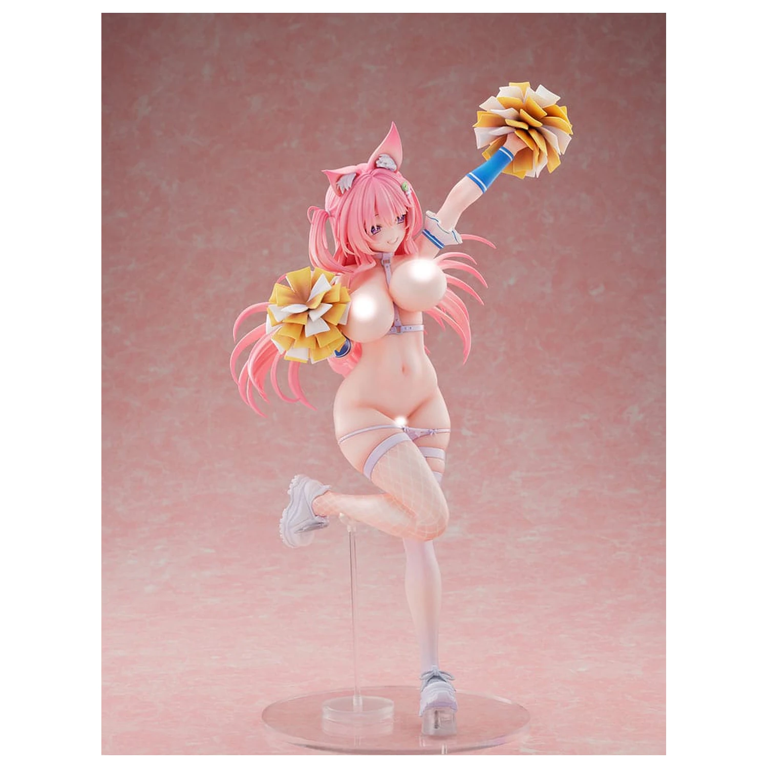 Original Character 1/5 Kemomimi Cheer Girl illustration by Yatanuki Kei DX Version szobor figura 35 cm     termékfotó