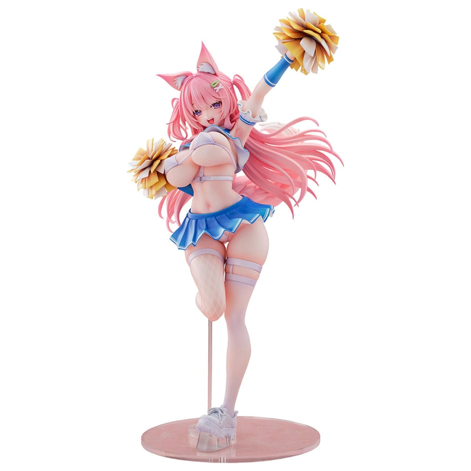Original Character 1/5 Kemomimi Cheer Girl illustration by Yatanuki Kei szobor figura 35 cm    termékfotó