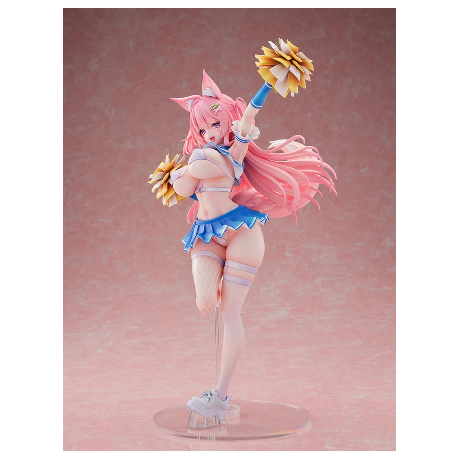 Original Character 1/5 Kemomimi Cheer Girl illustration by Yatanuki Kei szobor figura 35 cm    termékfotó