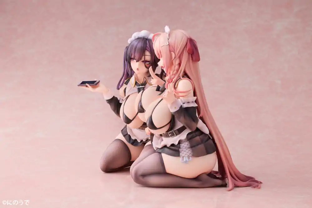 Original Character 1/5 Koho Miya & Otsuhane Fuwari illustration by Ninoude PVC szobor figura 2 db-os csomag 18 cm termékfotó