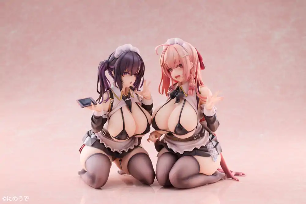 Original Character 1/5 Koho Miya & Otsuhane Fuwari illustration by Ninoude PVC szobor figura 2 db-os csomag 18 cm termékfotó