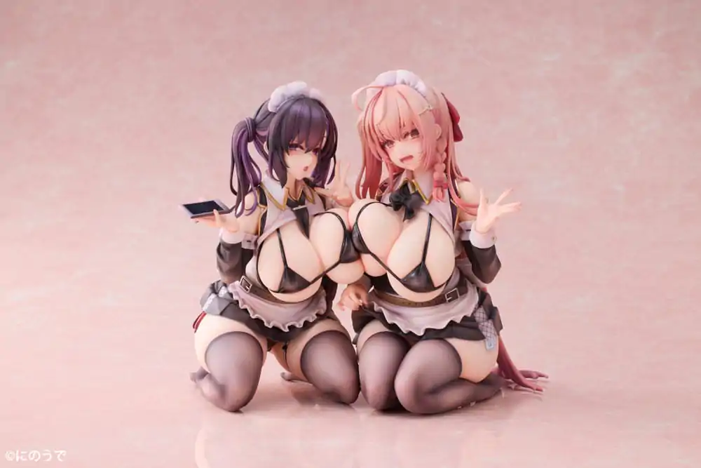Original Character 1/5 Koho Miya & Otsuhane Fuwari illustration by Ninoude PVC szobor figura 2 db-os csomag 18 cm termékfotó