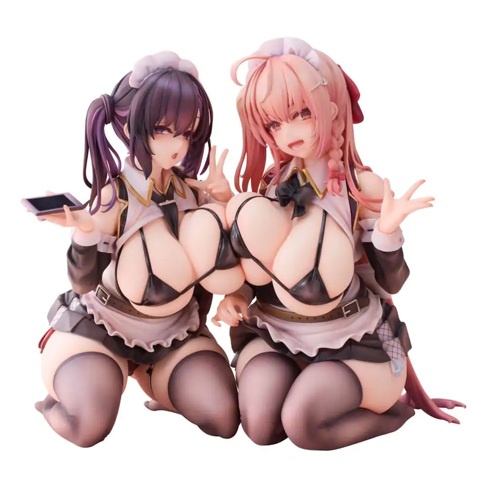Original Character 1/5 Koho Miya & Otsuhane Fuwari illustration by Ninoude PVC szobor figura 2 db-os csomag 18 cm termékfotó