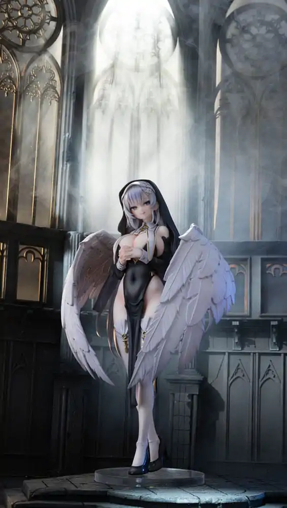 Original Character 1/6 Angel Sister Holy Wing Deluxe Edition PVC szobor figura 28 cm    termékfotó