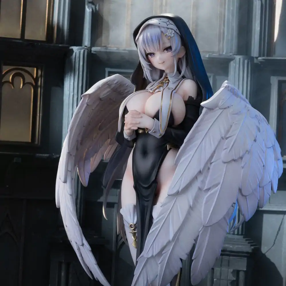 Original Character 1/6 Angel Sister Holy Wing Deluxe Edition PVC szobor figura 28 cm    termékfotó