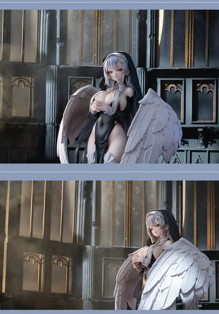 Original Character 1/6 Angel Sister Holy Wing Normal Edition PVC szobor figura 28 cm    termékfotó