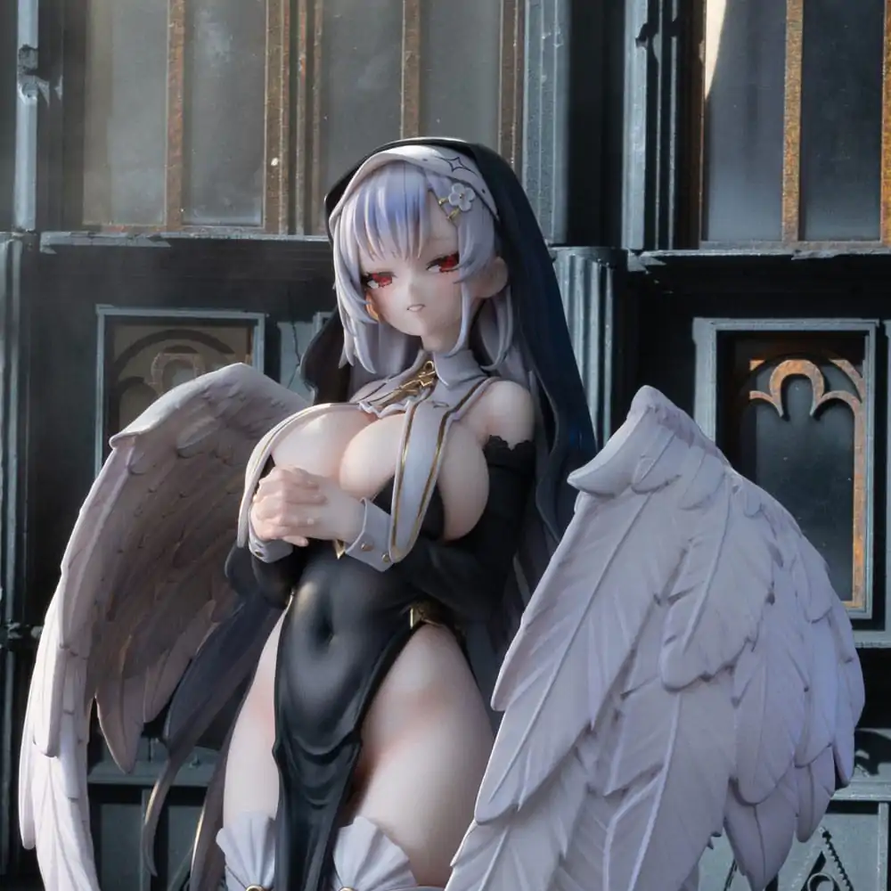Original Character 1/6 Angel Sister Holy Wing Normal Edition PVC szobor figura 28 cm    termékfotó