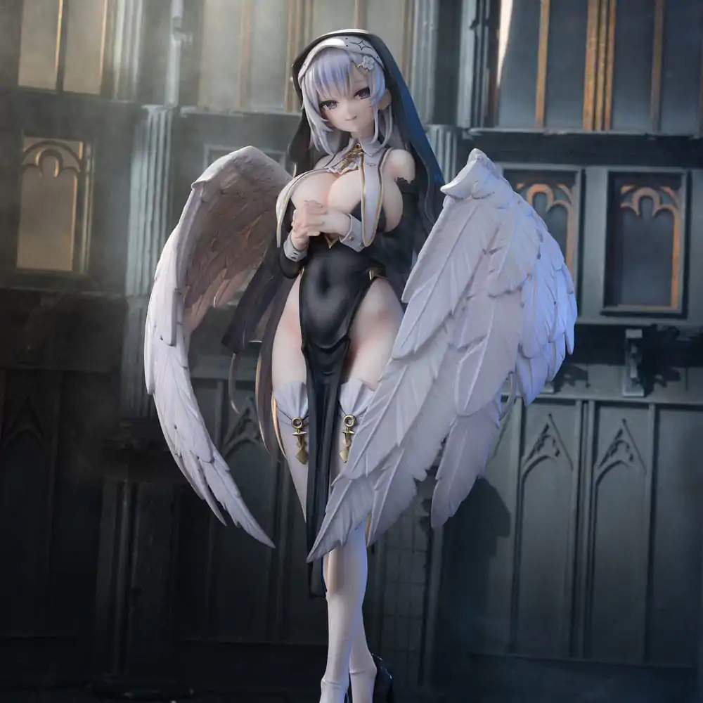 Original Character 1/6 Angel Sister Holy Wing Normal Edition PVC szobor figura 28 cm    termékfotó